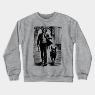 John Wick-Bridge-Vintage-Retro Crewneck Sweatshirt